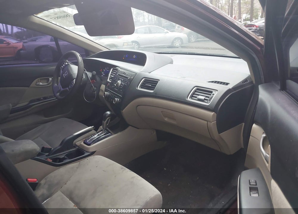 2013 HONDA CIVIC LX VIN: 19XFB2F53DE274194