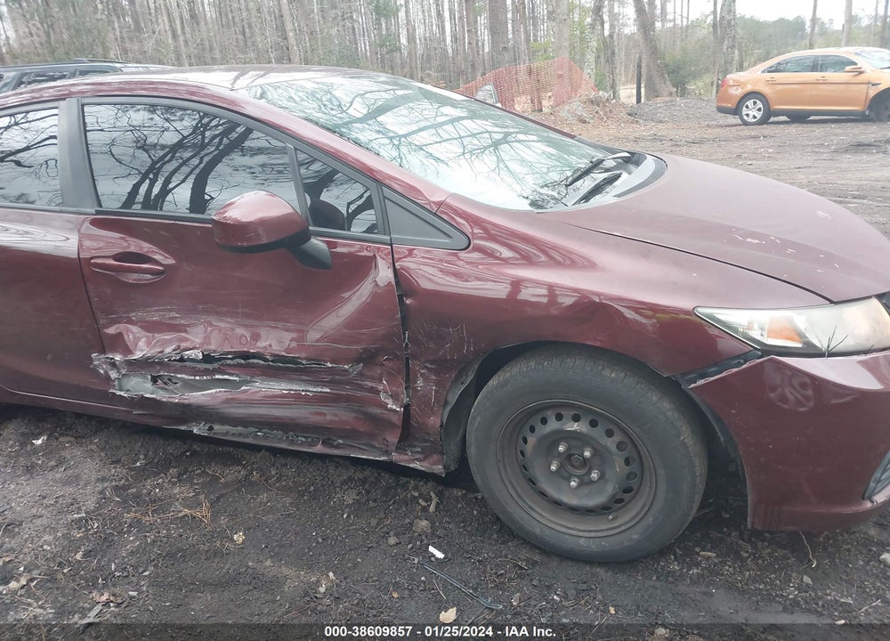 2013 HONDA CIVIC LX VIN: 19XFB2F53DE274194