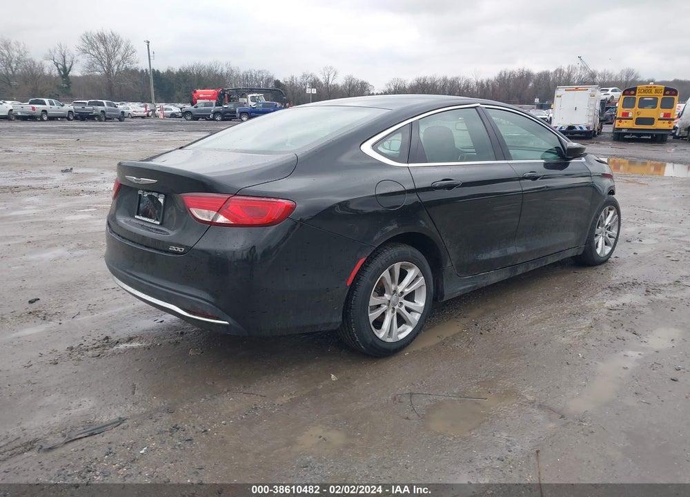2016 CHRYSLER 200 LIMITED VIN: 1C3CCCAB4GN138986