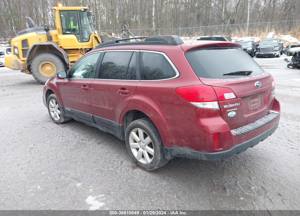 2013 SUBARU OUTBACK 2.5I PREMIUM VIN: 4S4BRBGC1D3246775