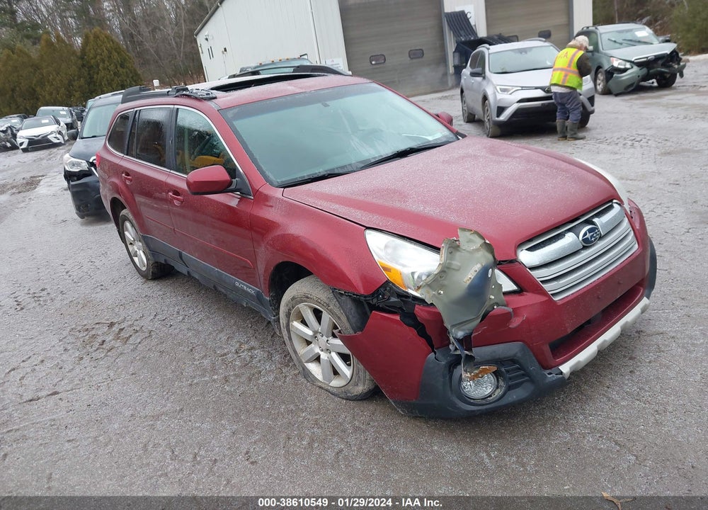 2013 SUBARU OUTBACK 2.5I PREMIUM VIN: 4S4BRBGC1D3246775