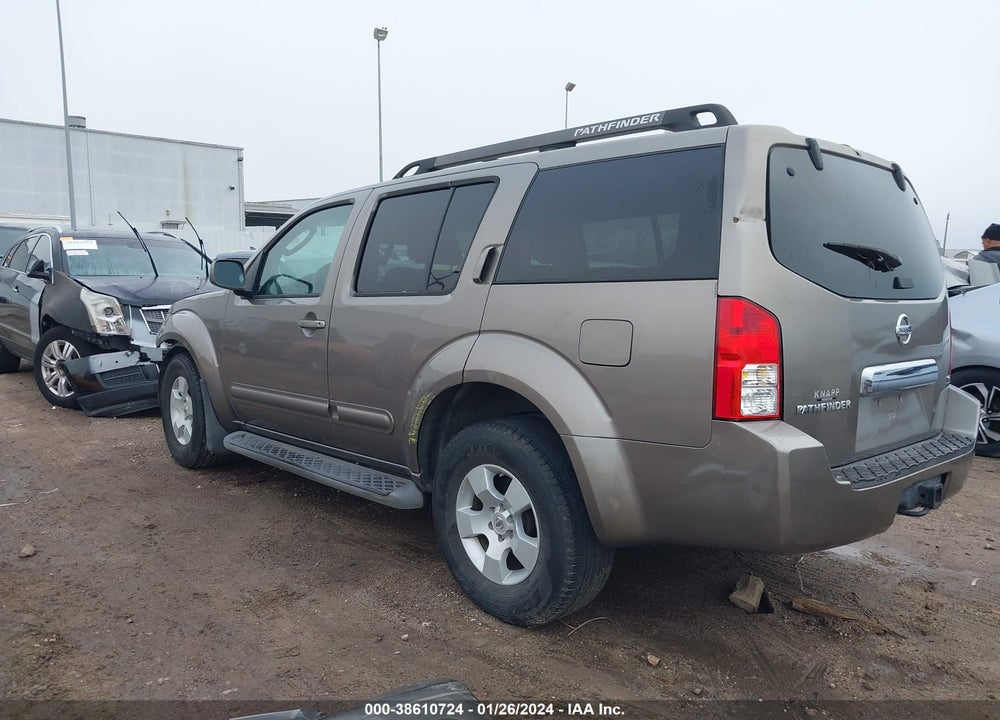 2006 NISSAN PATHFINDER SE VIN: 5N1AR18U26C659384