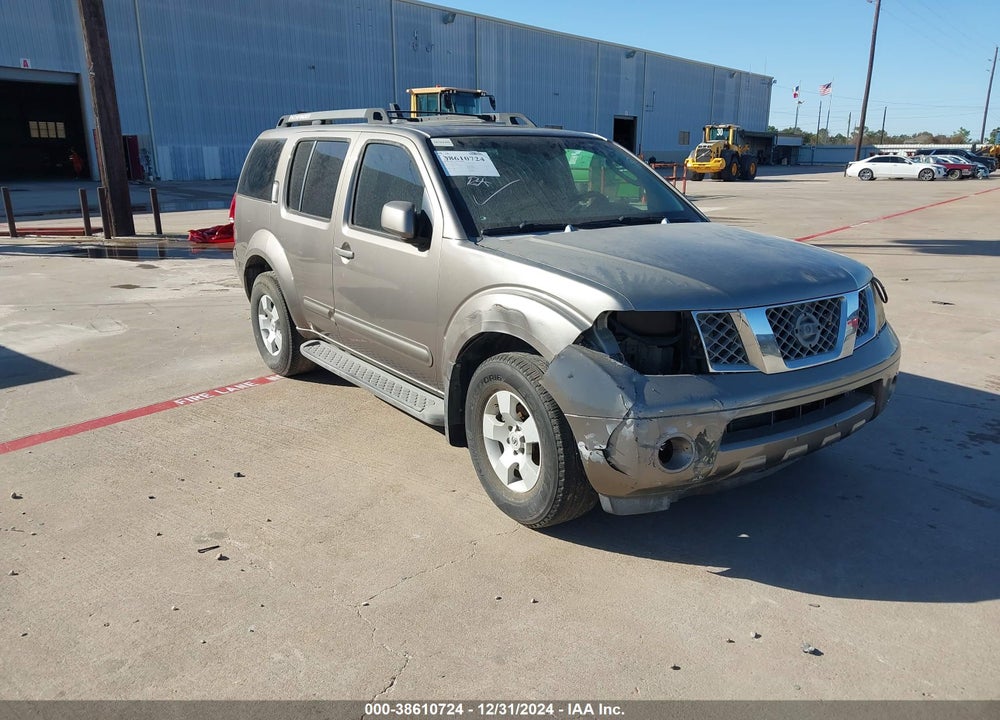 2006 NISSAN PATHFINDER SE VIN: 5N1AR18U26C659384