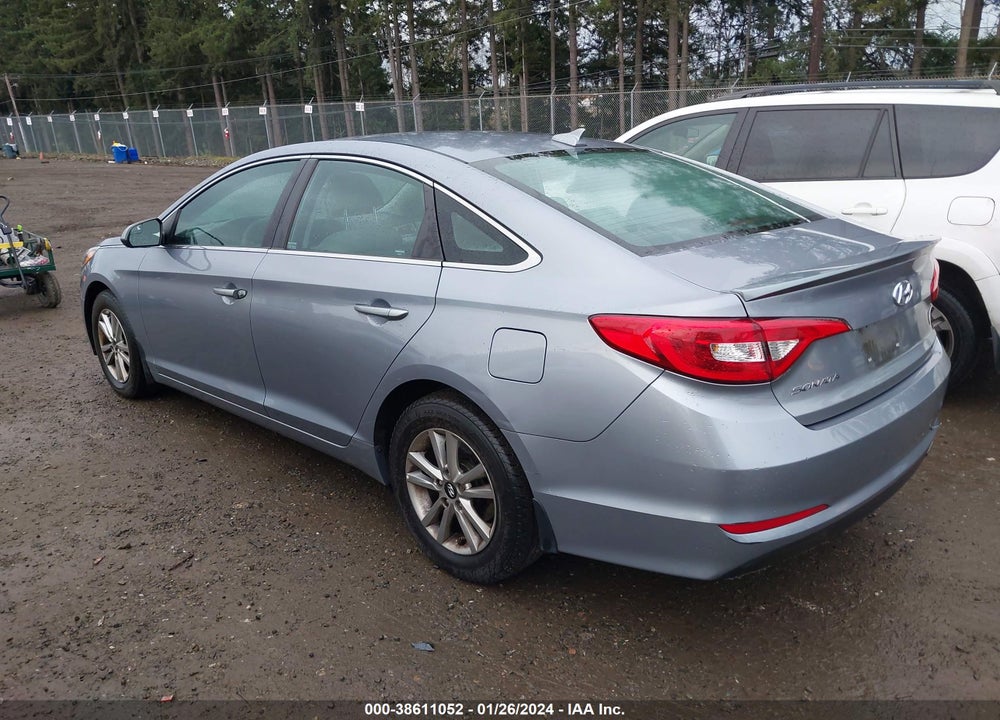 2016 HYUNDAI SONATA SE VIN: 5NPE24AF0GH369075
