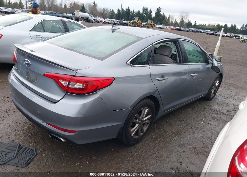 2016 HYUNDAI SONATA SE VIN: 5NPE24AF0GH369075