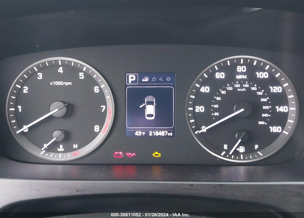 2016 HYUNDAI SONATA SE VIN: 5NPE24AF0GH369075