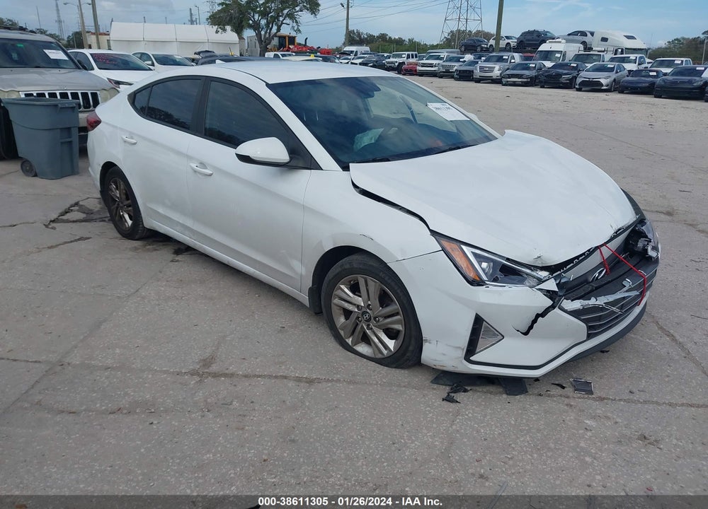 2019 HYUNDAI ELANTRA SEL VIN: 5NPD84LF0KH439402