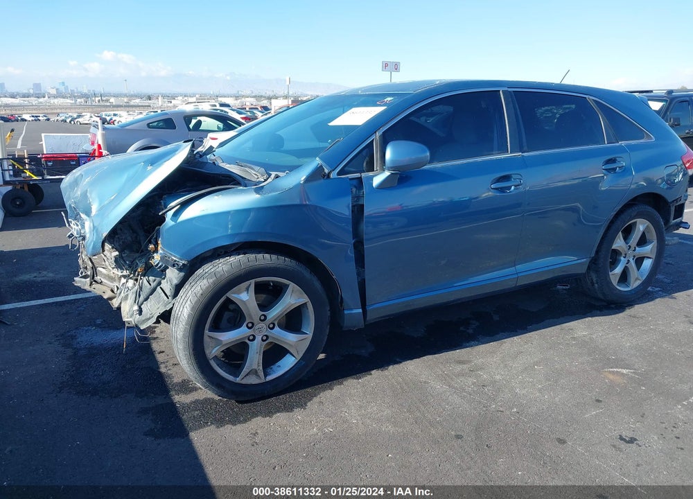 2012 TOYOTA VENZA LE V6 VIN: 4T3ZK3BB8CU051716