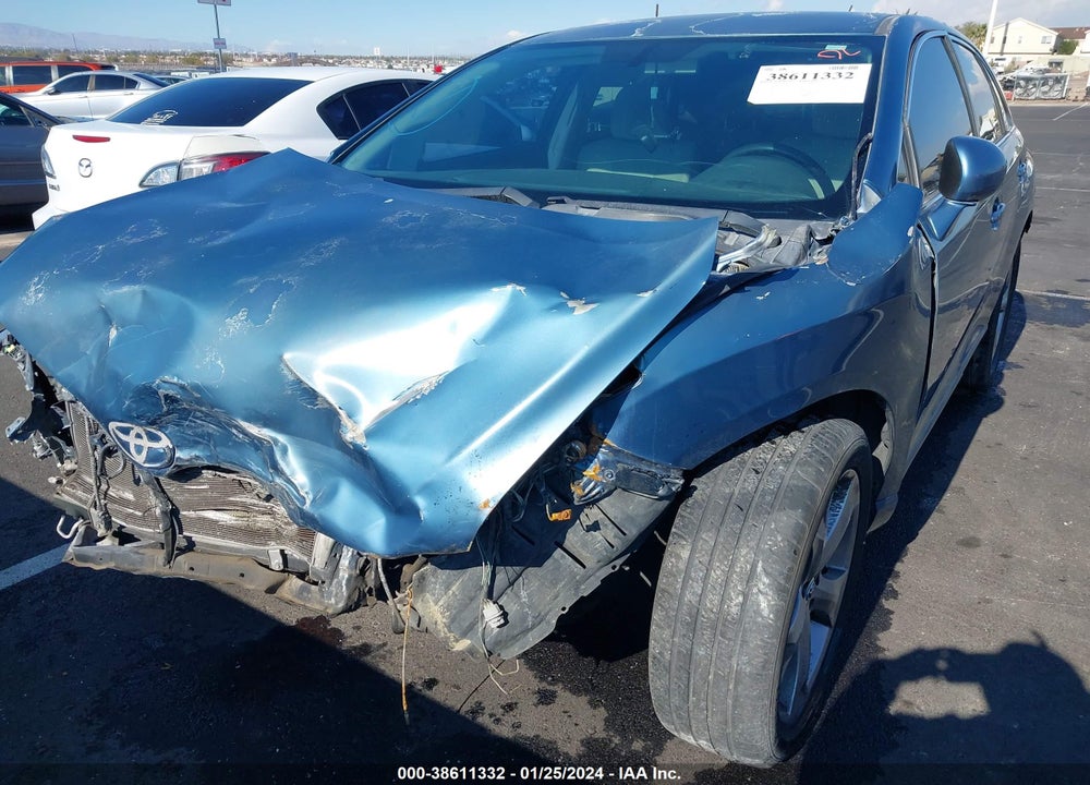 2012 TOYOTA VENZA LE V6 VIN: 4T3ZK3BB8CU051716