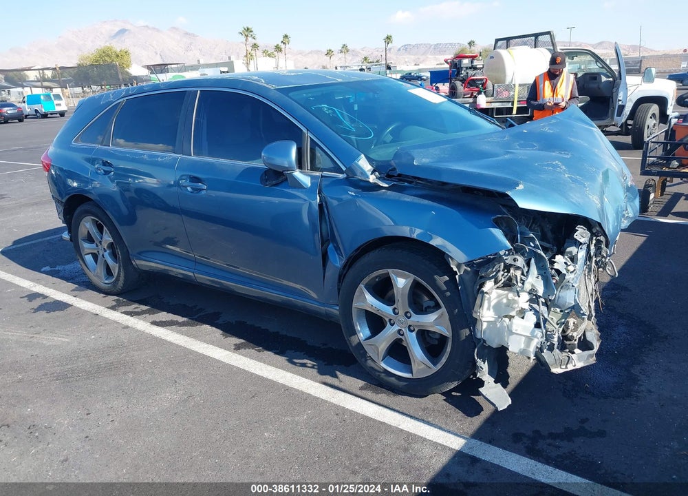 2012 TOYOTA VENZA LE V6 VIN: 4T3ZK3BB8CU051716