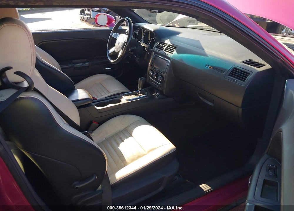 2010 DODGE CHALLENGER R/T VIN: 2B3CJ5DT9AH296257