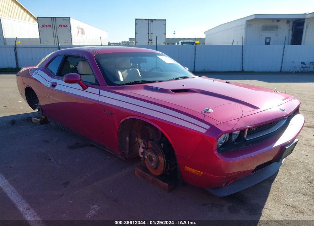 2010 DODGE CHALLENGER R/T VIN: 2B3CJ5DT9AH296257