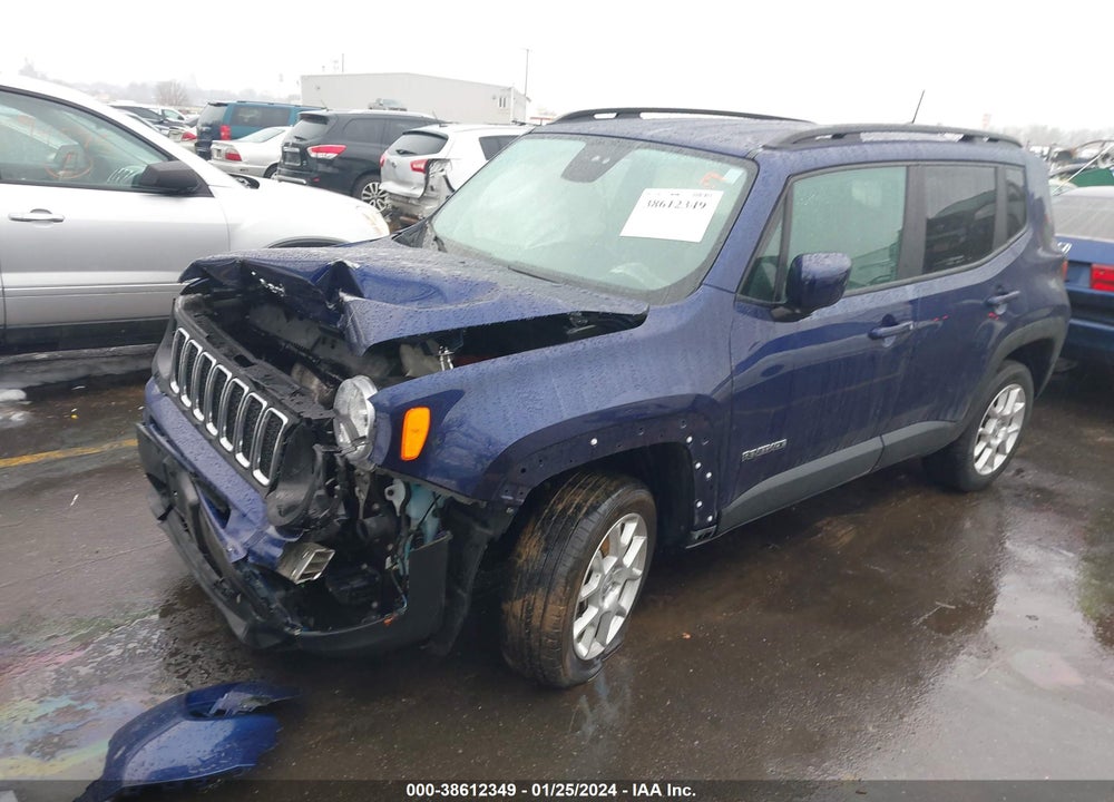 2019 JEEP RENEGADE LATITUDE 4X4 VIN: ZACNJBBB5KPK48591