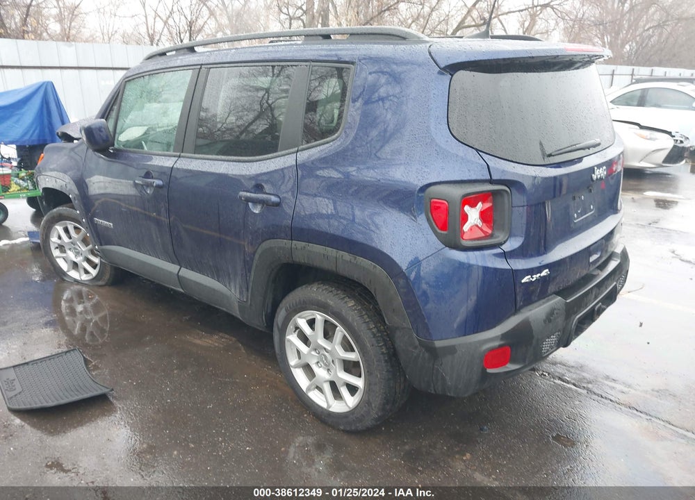 2019 JEEP RENEGADE LATITUDE 4X4 VIN: ZACNJBBB5KPK48591