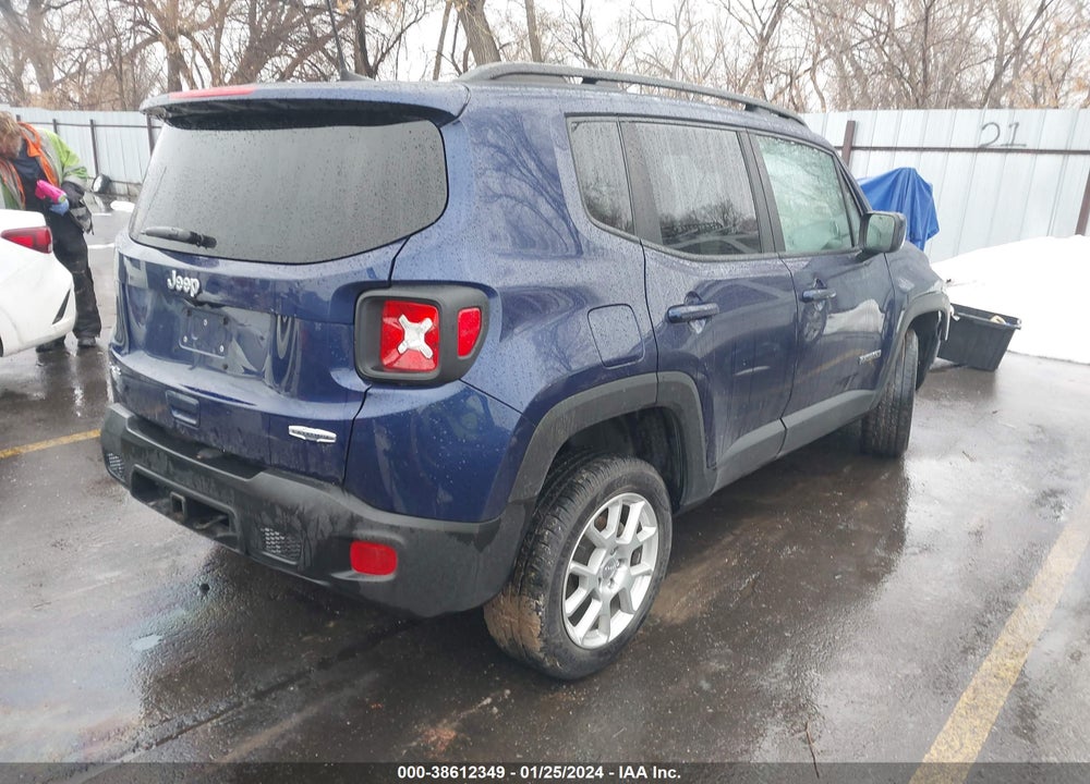 2019 JEEP RENEGADE LATITUDE 4X4 VIN: ZACNJBBB5KPK48591