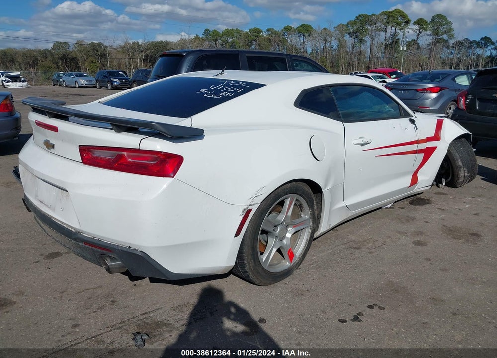 2018 CHEVROLET CAMARO 1LS VIN: 1G1FA1RX2J0116551