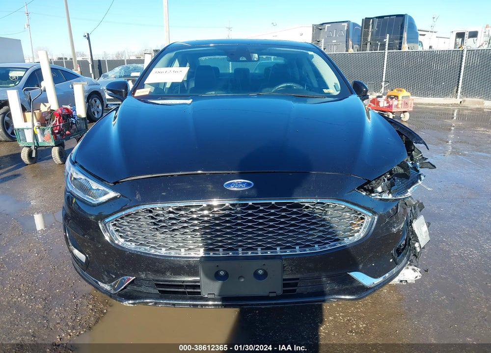 2020 FORD FUSION TITANIUM VIN: 3FA6P0K9XLR118603