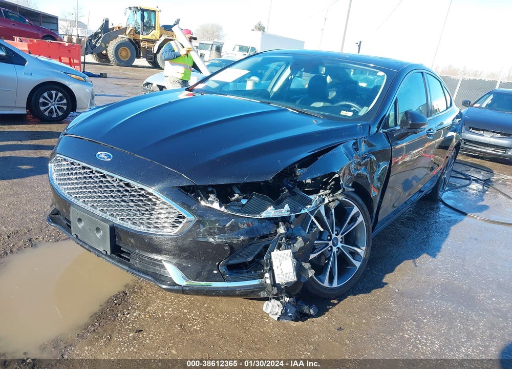 2020 FORD FUSION TITANIUM VIN: 3FA6P0K9XLR118603
