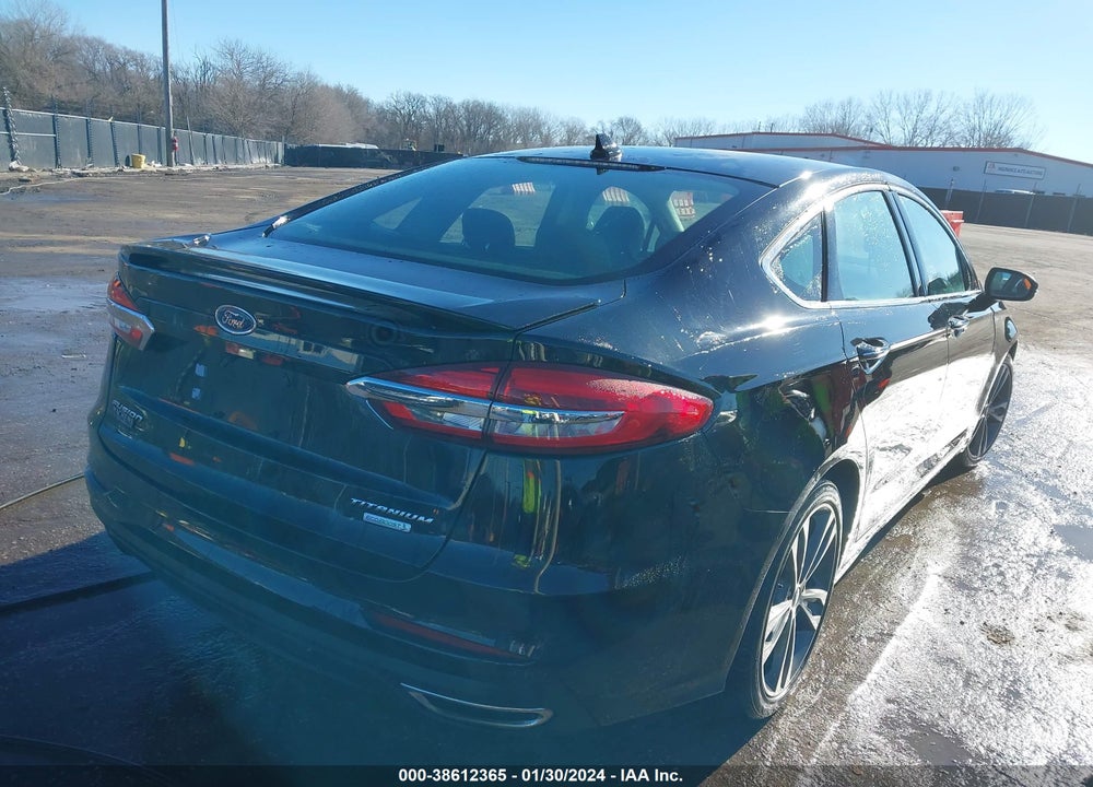 2020 FORD FUSION TITANIUM VIN: 3FA6P0K9XLR118603