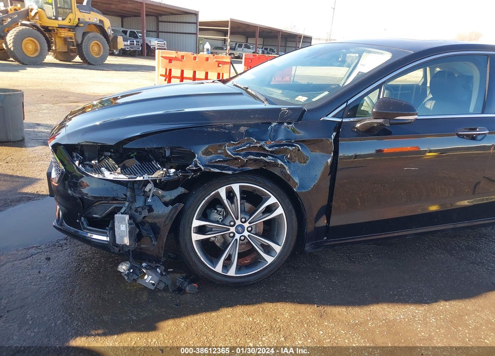 2020 FORD FUSION TITANIUM VIN: 3FA6P0K9XLR118603