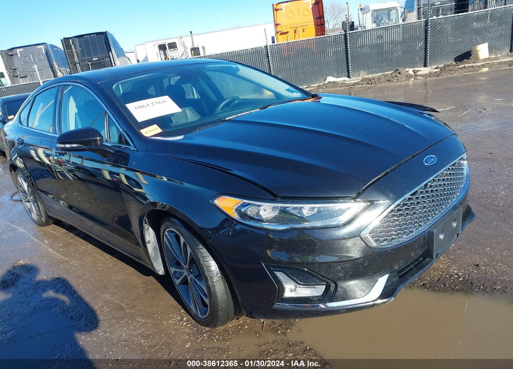 2020 FORD FUSION TITANIUM VIN: 3FA6P0K9XLR118603