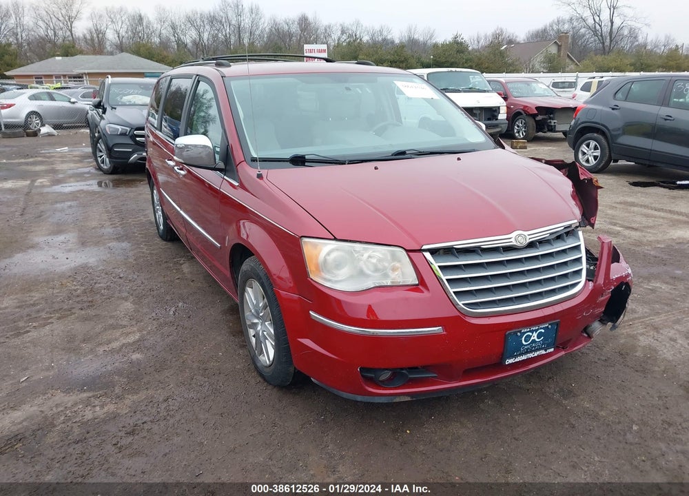 2010 CHRYSLER TOWN & COUNTRY NEW LIMITED VIN: 2A4RR7DX1AR448505