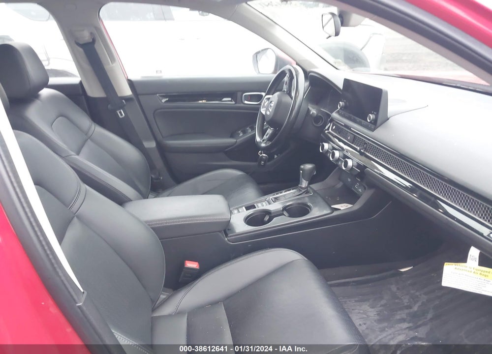 2022 HONDA CIVIC VIN: 19XFL1H77NE001847