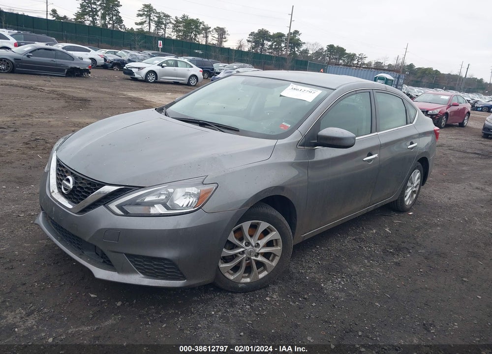 2019 NISSAN SENTRA SV VIN: 3N1AB7AP7KY371090