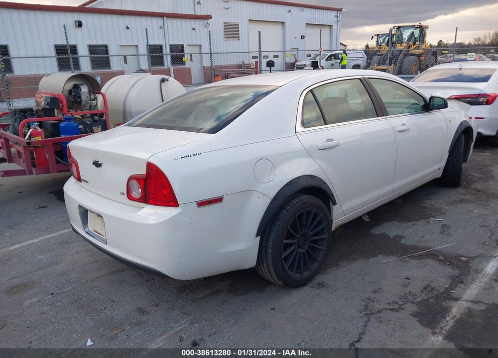 2008 CHEVROLET MALIBU LS VIN: 1G1ZG57B384278041