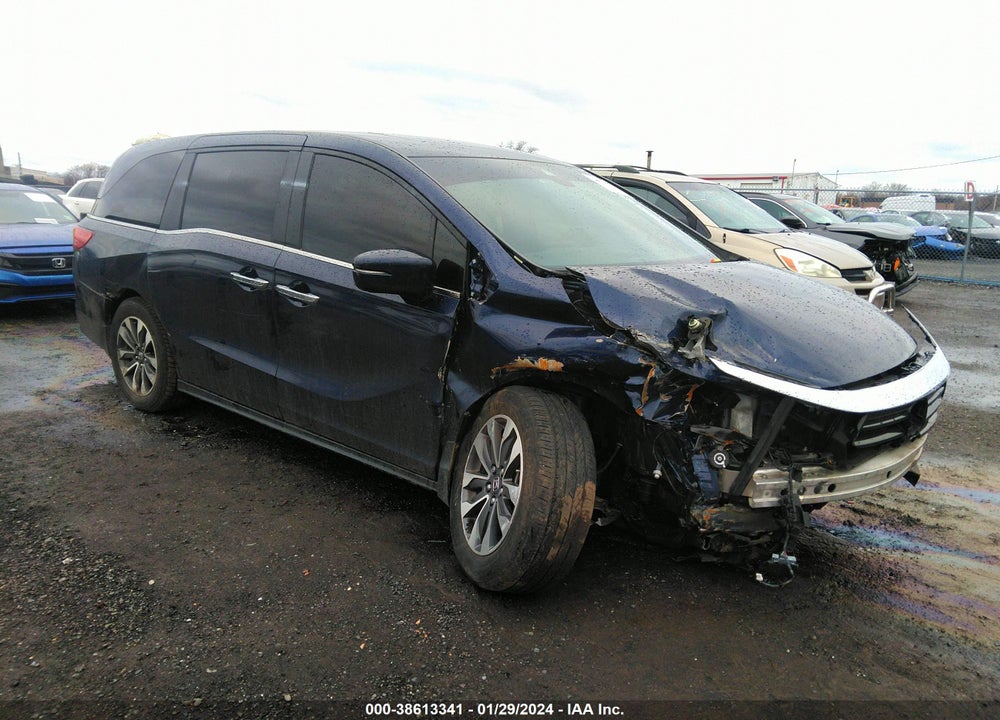 2021 HONDA ODYSSEY EX-L VIN: 5FNRL6H74MB043055