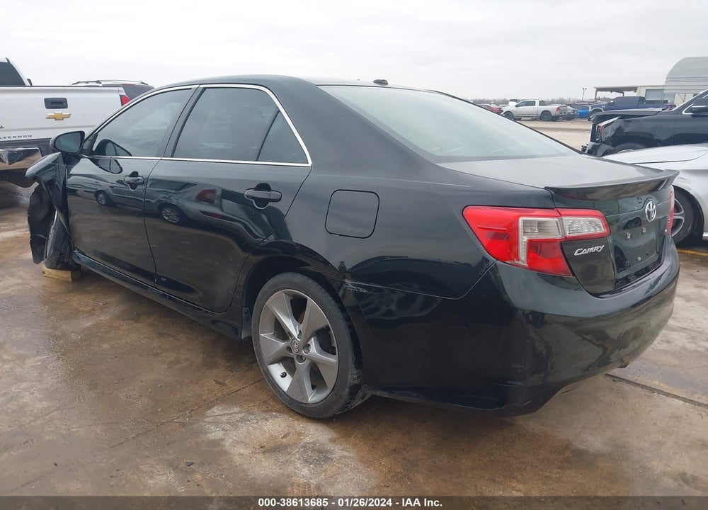 2012 TOYOTA CAMRY SE LIMITED EDITION VIN: 4T1BF1FK4CU170179