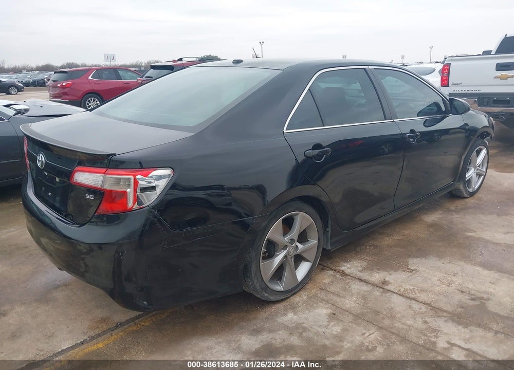 2012 TOYOTA CAMRY SE LIMITED EDITION VIN: 4T1BF1FK4CU170179