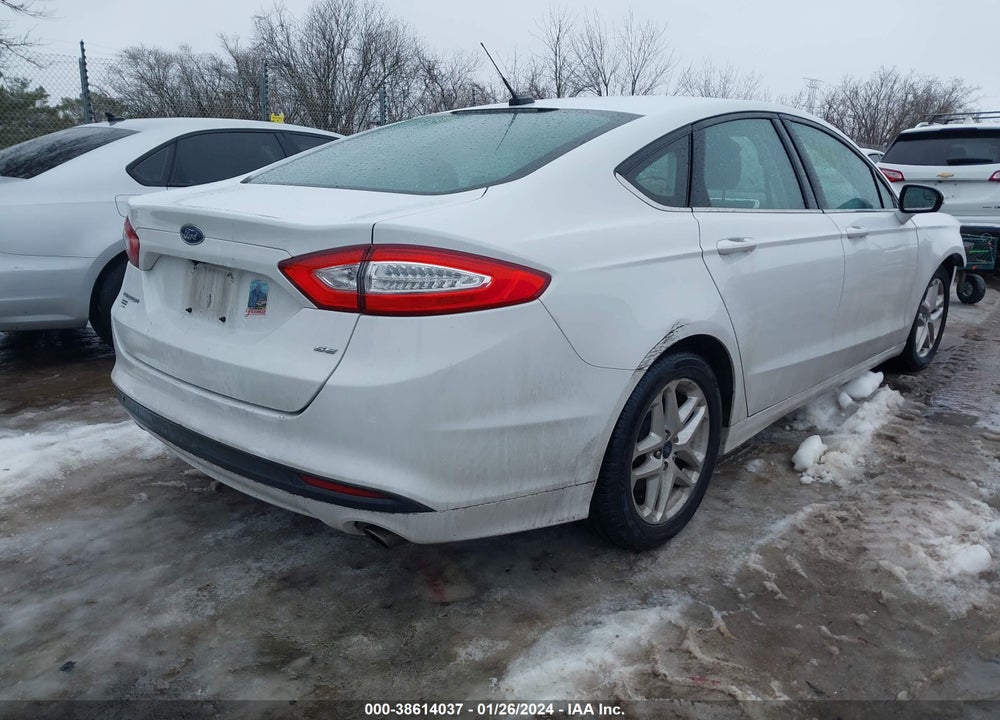 2016 FORD FUSION SE VIN: 3FA6P0H70GR331541