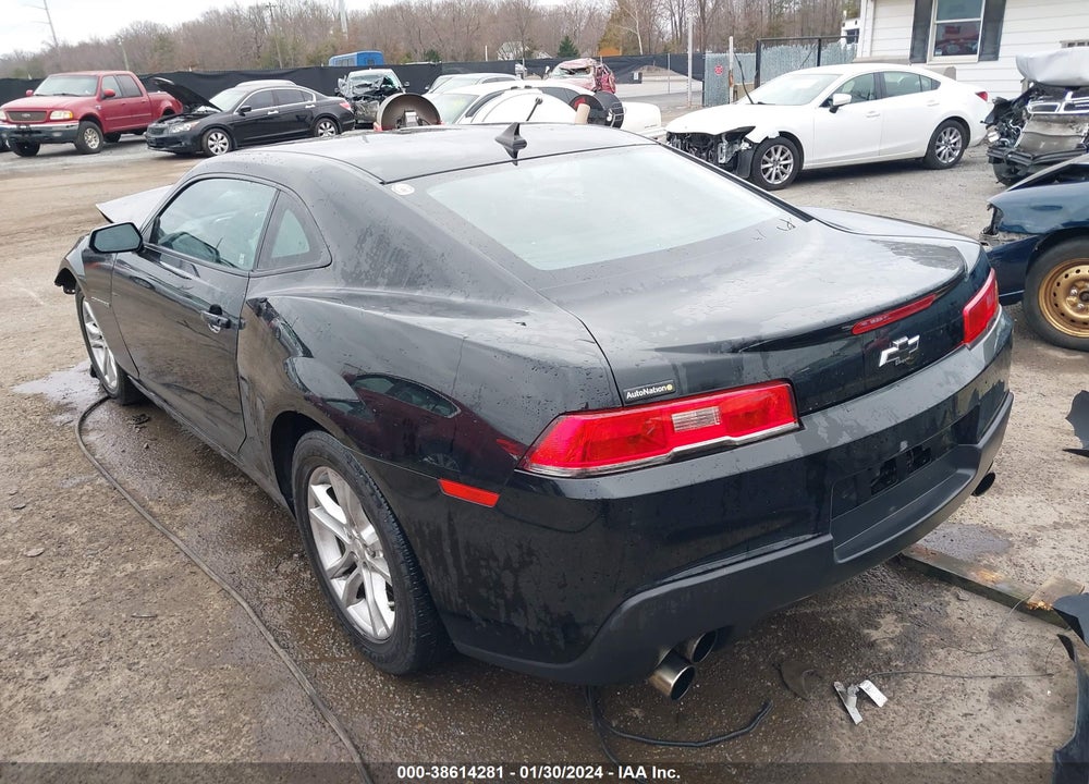 2015 CHEVROLET CAMARO 2LS VIN: 2G1FB1E35F9308947