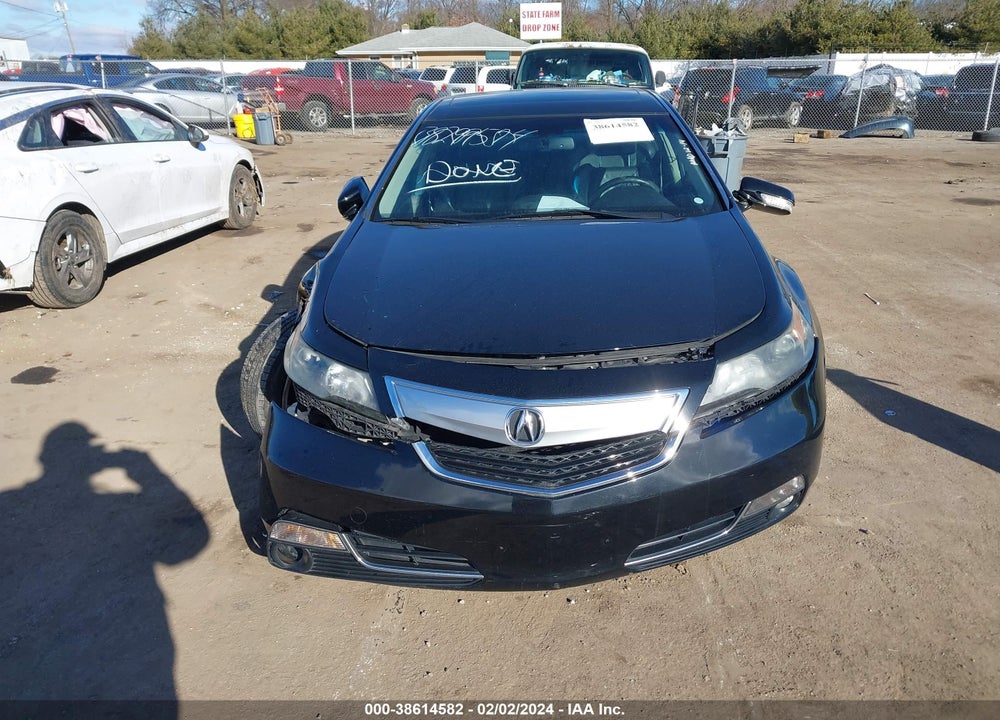 2013 ACURA TL 3.7 VIN: 19UUA9F78DA000174