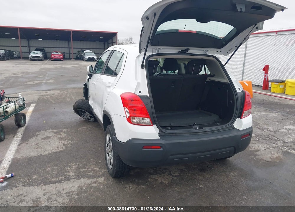 2016 CHEVROLET TRAX 1LS VIN: 3GNCJKSB9GL274760