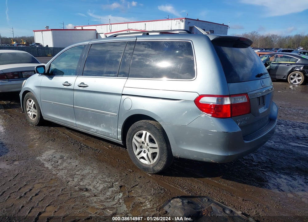 2006 HONDA ODYSSEY EXL VIN: 5FNRL38746B024877