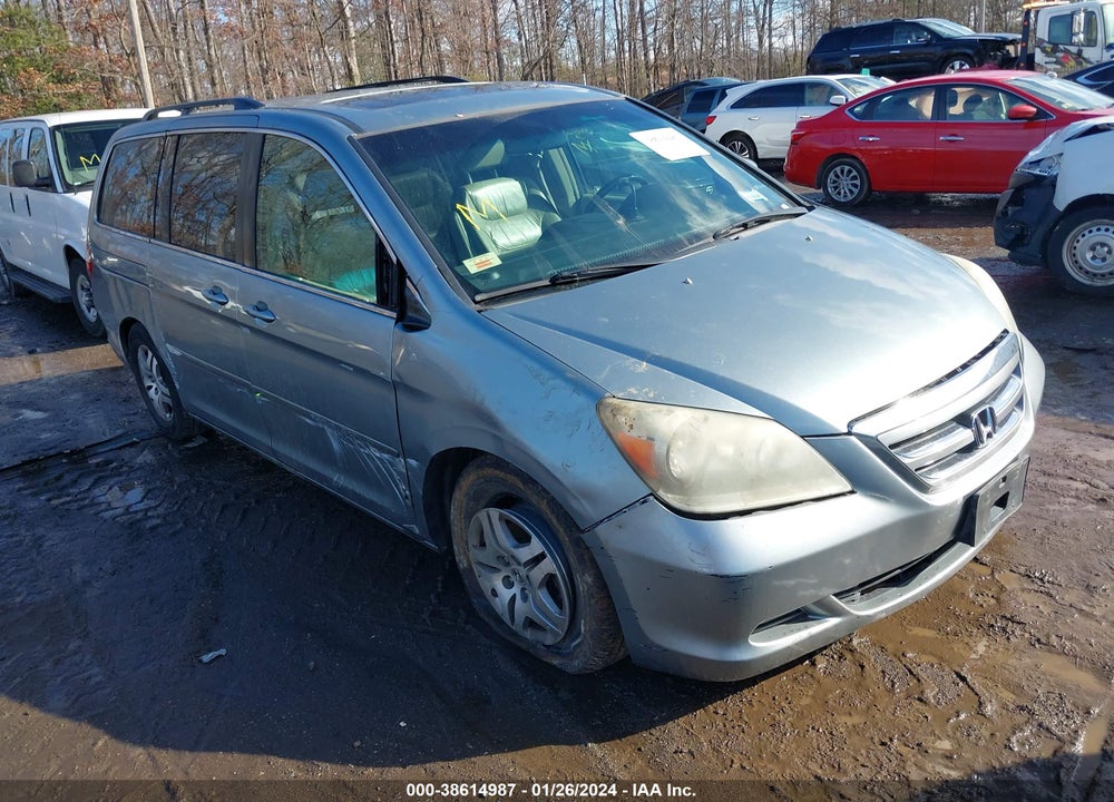 2006 HONDA ODYSSEY EXL VIN: 5FNRL38746B024877