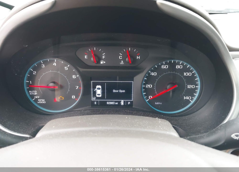 2019 CHEVROLET MALIBU VIN: 1G1ZC5ST8KF136694