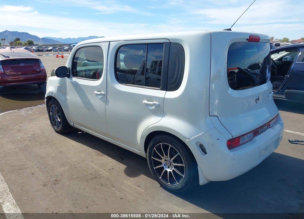 2009 NISSAN CUBE 1.8SL VIN: JN8AZ28R59T108543