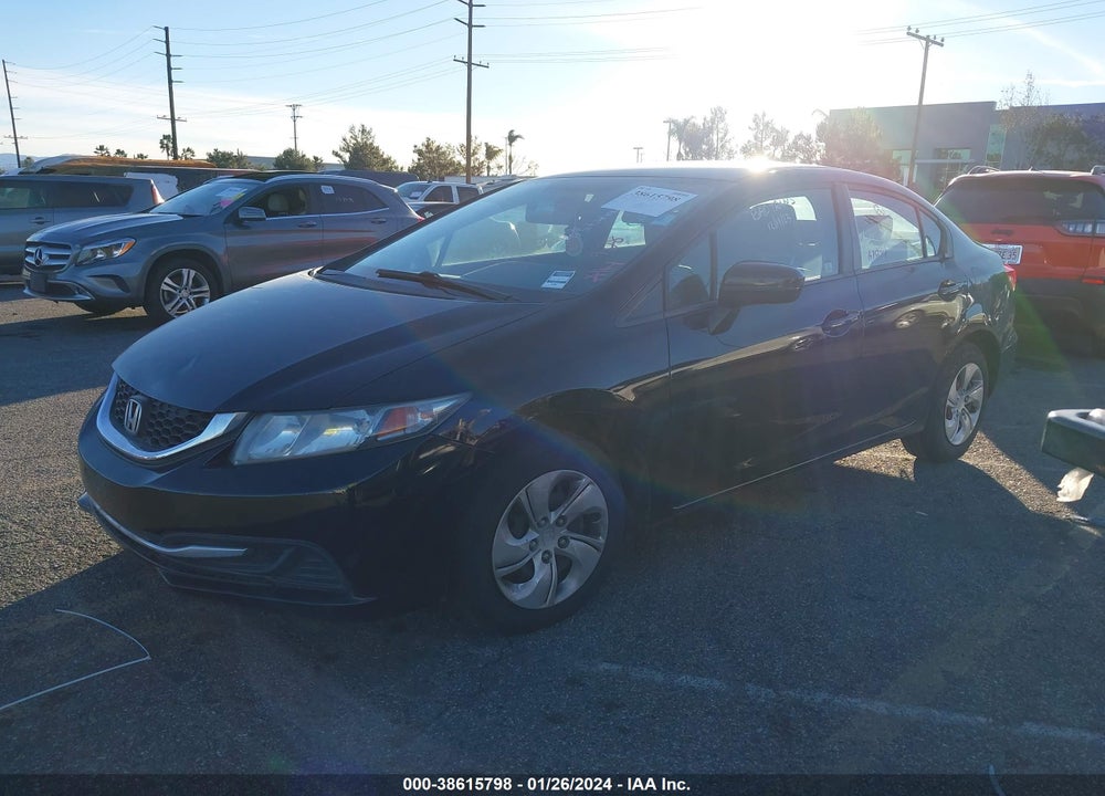 2015 HONDA CIVIC LX VIN: 2HGFB2F56FH549453