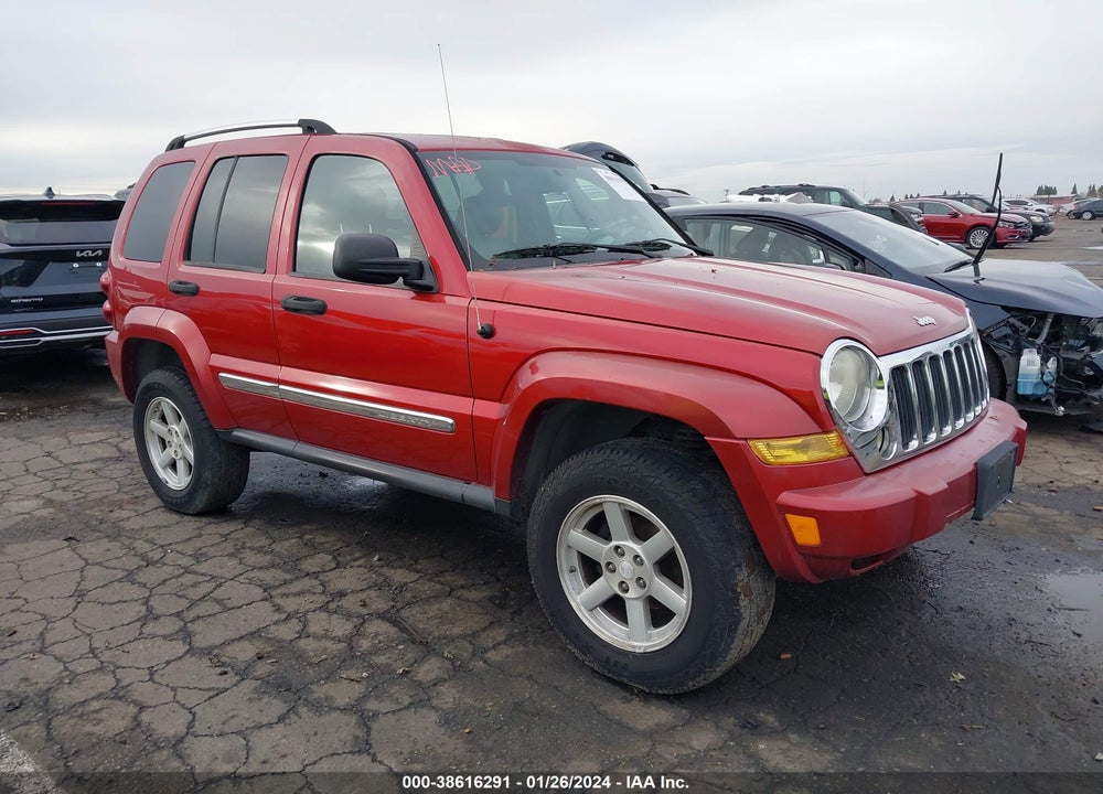 2007 JEEP LIBERTY LIMITED EDITION VIN: 1J4GL58K87W526192