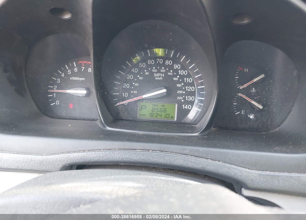2009 KIA SPECTRA EX VIN: KNAFE221995622218