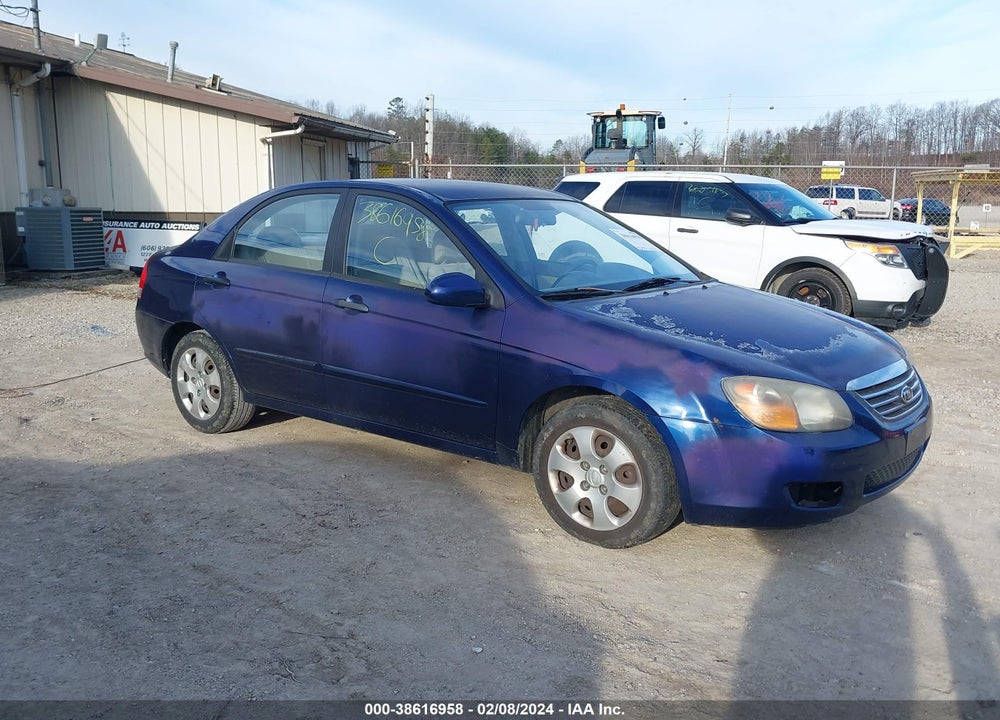 2009 KIA SPECTRA EX VIN: KNAFE221995622218