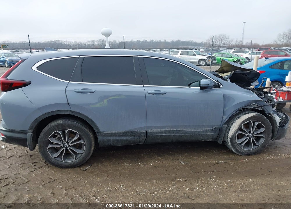 2021 HONDA CR-V AWD EX-L VIN: 2HKRW2H86MH667790