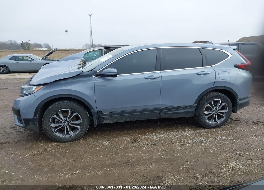 2021 HONDA CR-V AWD EX-L VIN: 2HKRW2H86MH667790