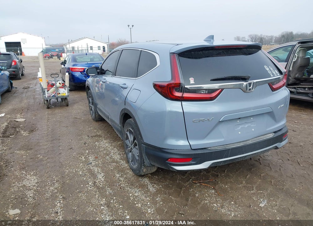 2021 HONDA CR-V AWD EX-L VIN: 2HKRW2H86MH667790