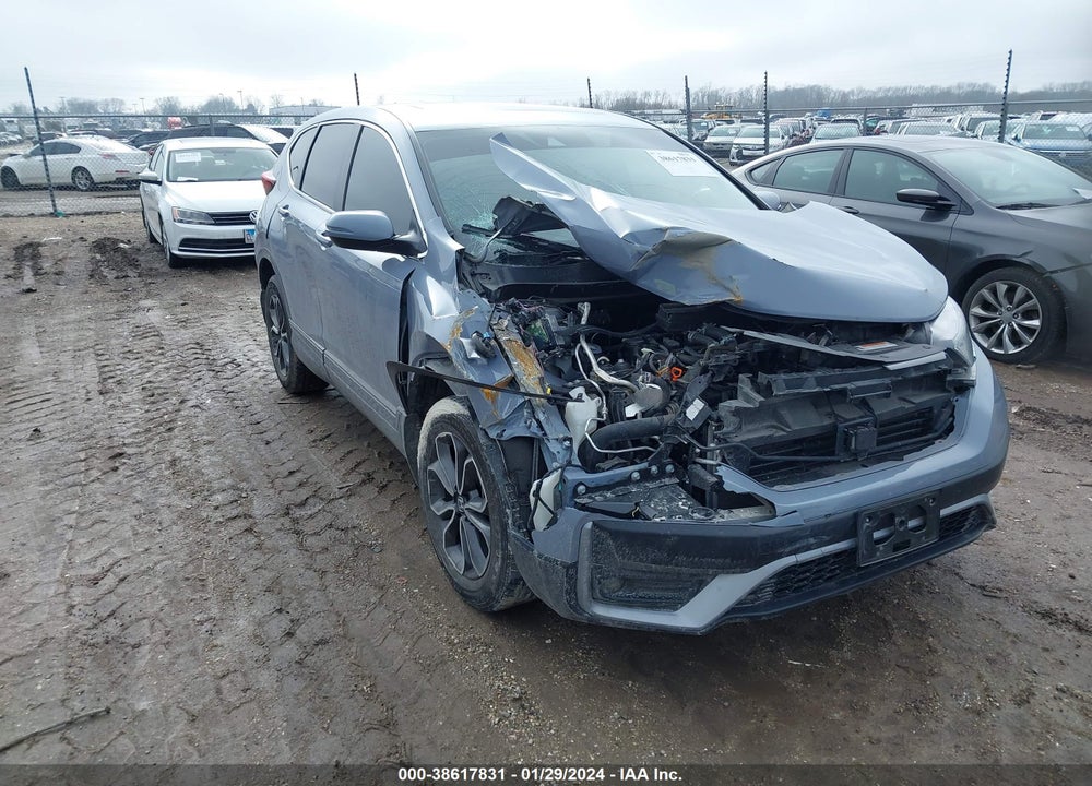 2021 HONDA CR-V AWD EX-L VIN: 2HKRW2H86MH667790