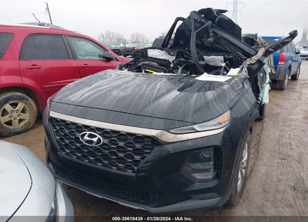 2019 HYUNDAI SANTA FE VIN: 5NMS3CAD0KH001705