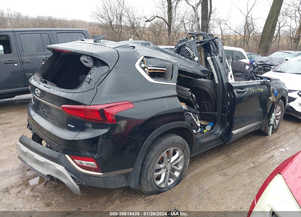 2019 HYUNDAI SANTA FE VIN: 5NMS3CAD0KH001705